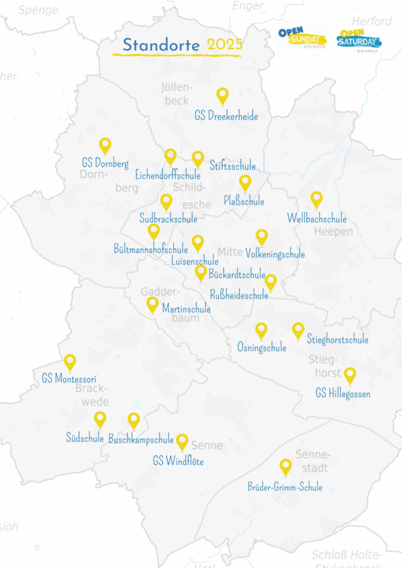 Zwei neue Standorte: Der Open Sunday wächst!